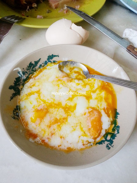 Half Boiled Egg @ Yut Kee Restaurant, Kuala Lumpur